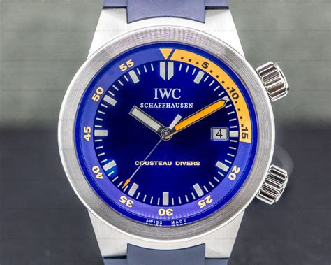 iwc aquatimer diver|iwc aquatimer cousteau.